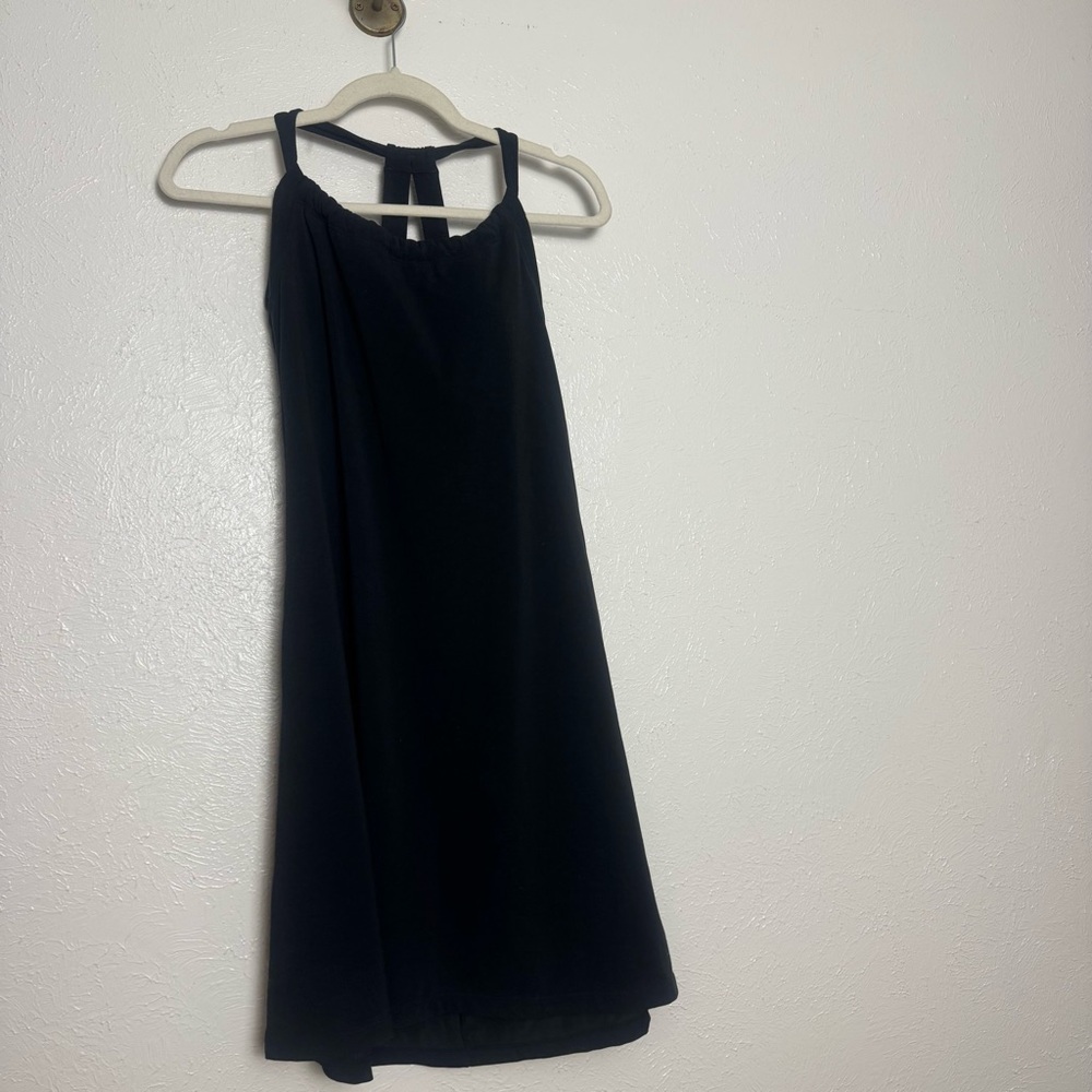 Prana Black Mini Tennis Dress